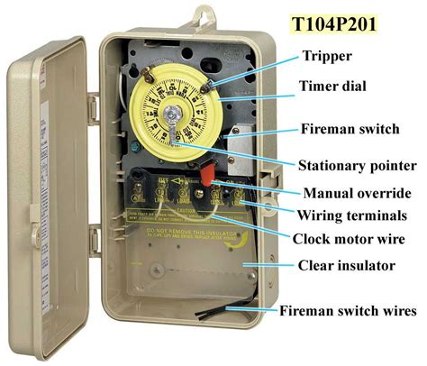 Intermatic E10694 Pool Timer Wiring Diagram